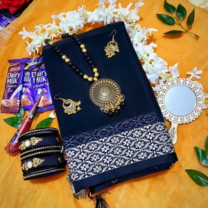 half silk combo gift set