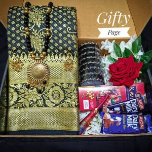 Best Combo Set For gift - কাতান শাড়ি