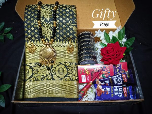 Best Combo Set For gift - কাতান শাড়ি