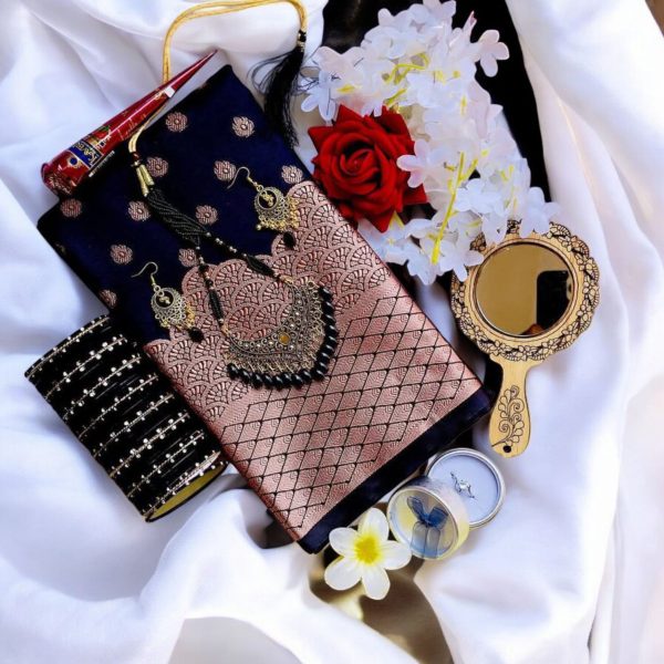 Best Combo Set For gift – কাতান শাড়ি