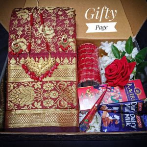 Best Combo Set For gift – কাতান শাড়ি