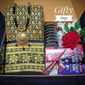 Best Combo Set For gift – কাতান শাড়ি