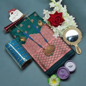 Best Katan saree -gift set