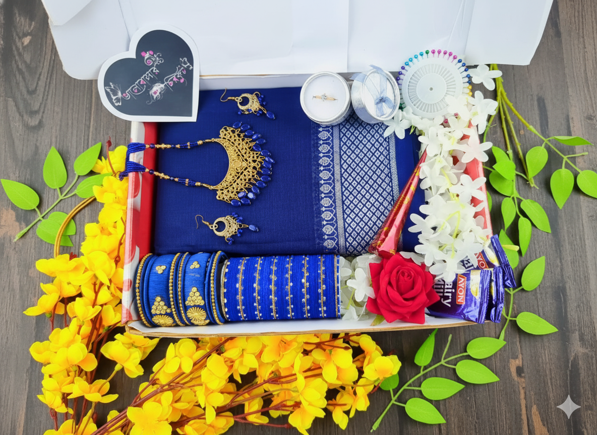 Best Combo gift Set For wife – সুতির শাড়ি