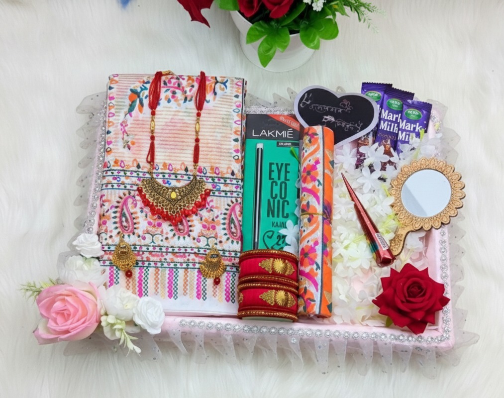 Print saree package -